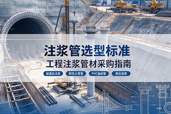 秦都注浆管选型标准