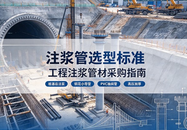 秦都注浆管选型标准